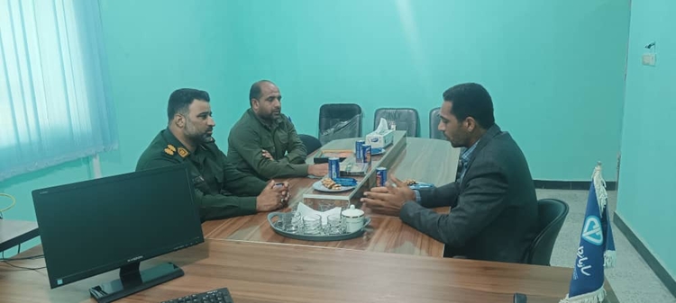 تقدیر از خدمات دامپزشکی با حضور فرمانده سپاه ناحیه سیریک 